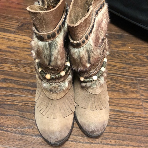 Leather boots (Dirty Monkey) - Picture 3 of 4